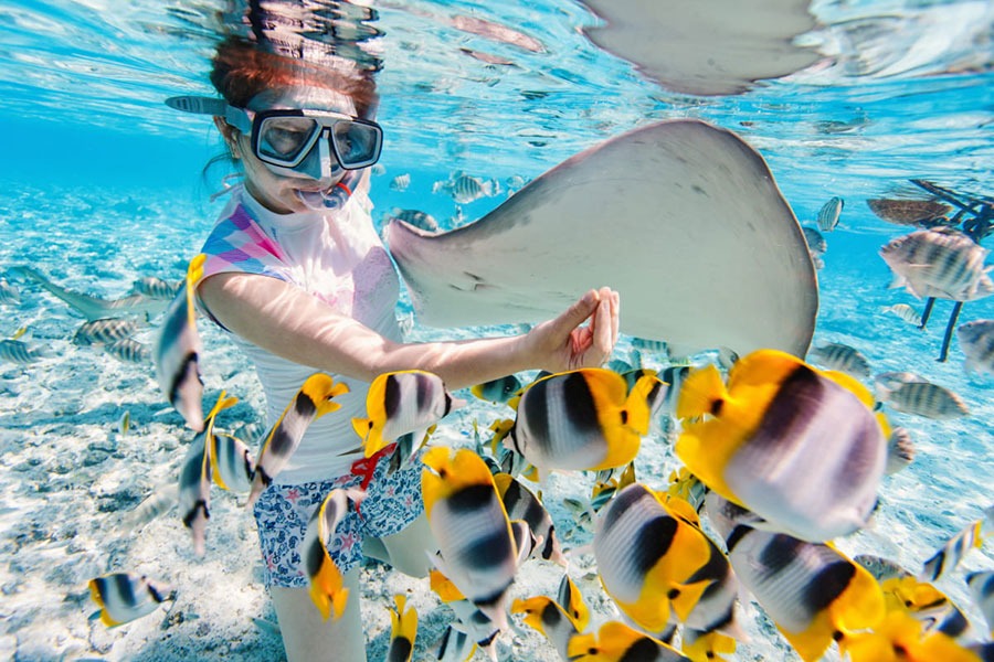 SNORKELING AT  BLUE LAGOON  & TAMAN JEPUN
